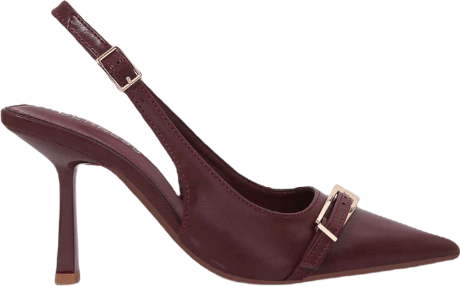 Women's Coraline Slingback Heels with Ornamental Buckle