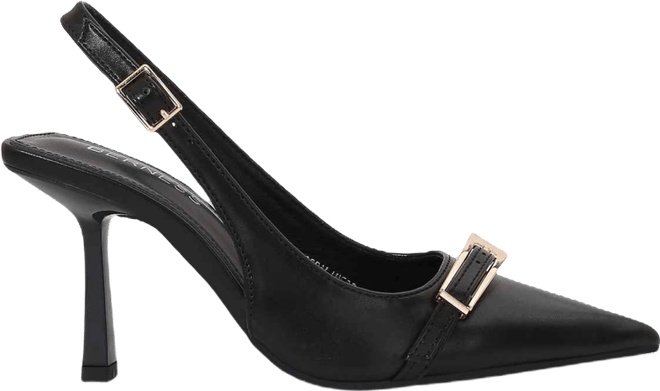 Women's Coraline Slingback Heels with Ornamental Buckle