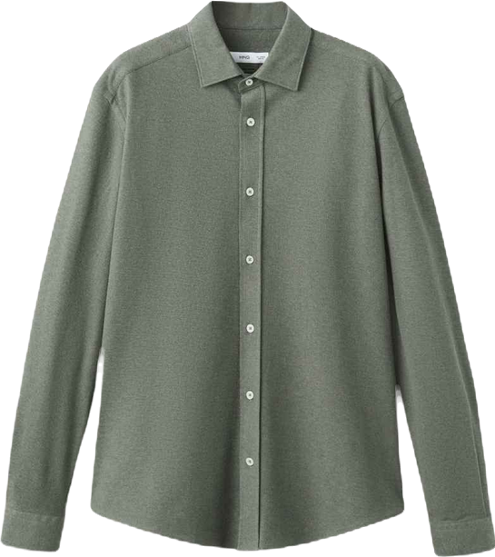 Men's Cotton Slim-Fit Shirt