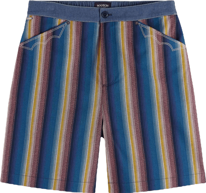 Men's Striped Shorts