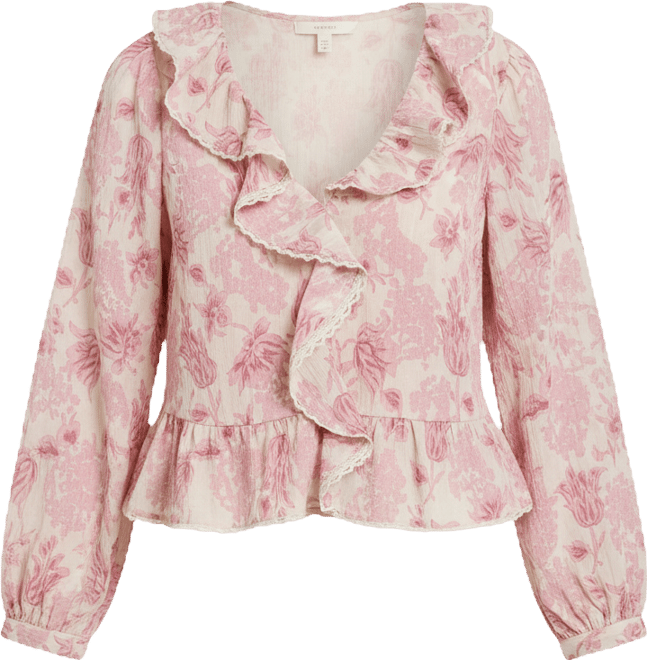 Women's Ruffled Peplum Top, Macy's Exclusive