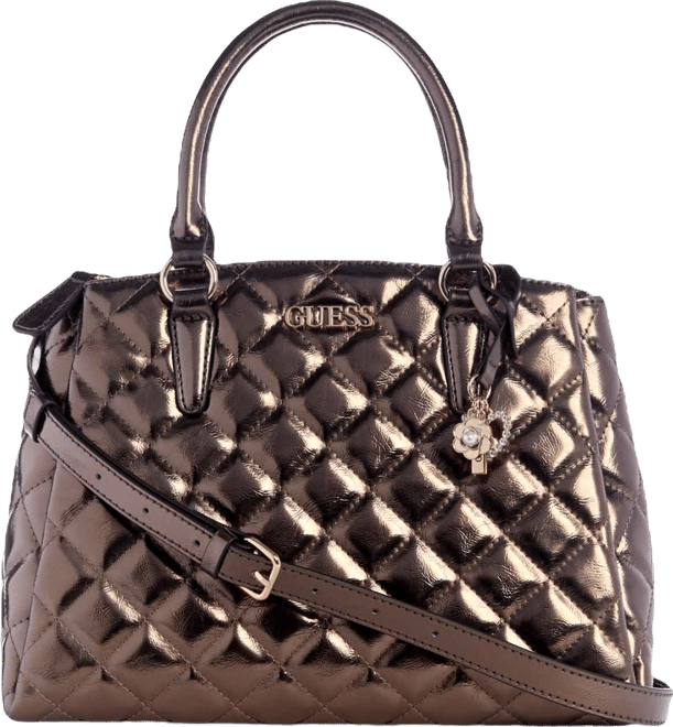 Tinsley Medium Quilted Three Compartment Satchel