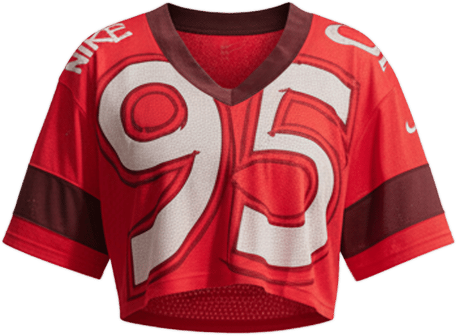 Nike Sportswear Jersey oversized cropped para mujer