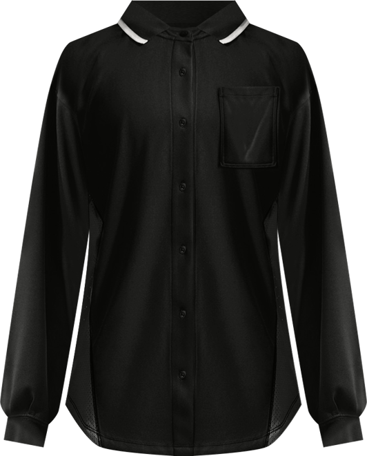 나이키 스포츠웨어 여성 오버사이즈 버튼 다운 저지 탑