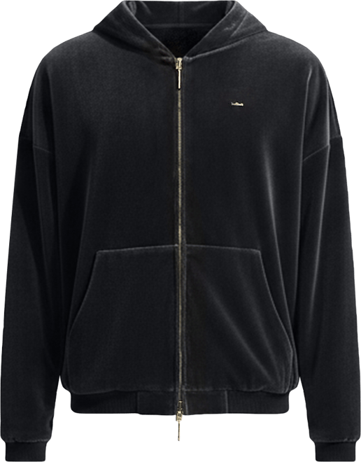 LeBron Men's Velour Full-Zip Basketball Hoodie