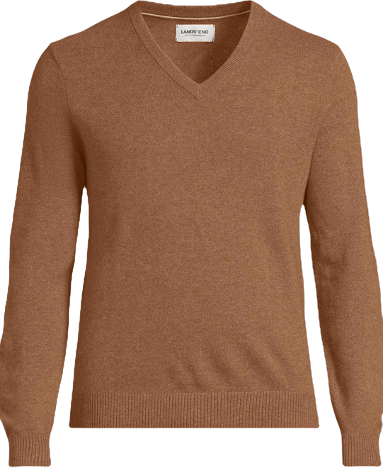 Men's Fine Gauge Cashmere V-neck Sweater