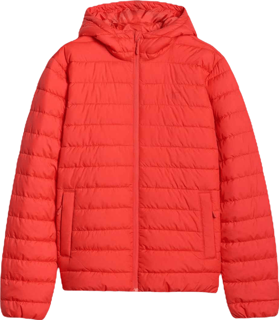 Men's down jacket with synthetic filling