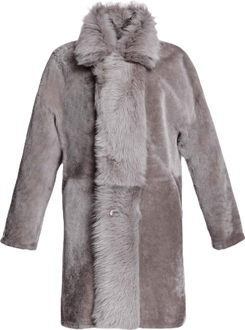 Women's Reversible Shearling Coat