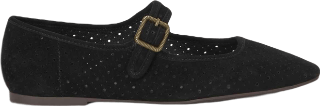 Women's Tannyr Perforated Mary Jane Ballet Flats