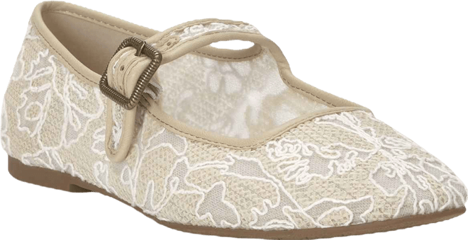 Women's Tannyr Burnout Lace Mary Jane Ballet Flats