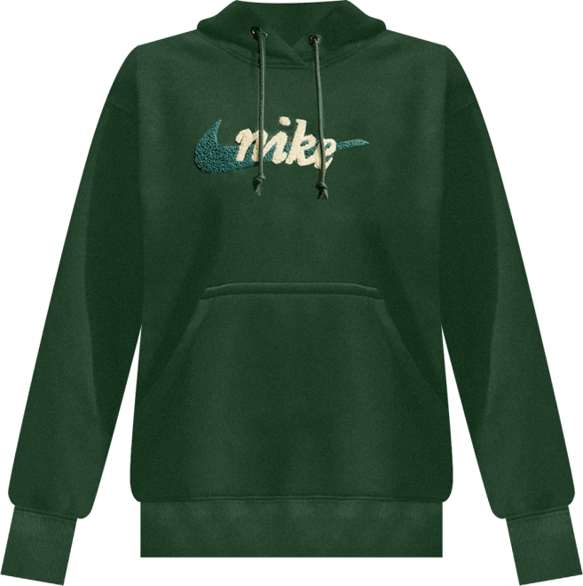 ナイキ スポーツウェア フェニックス フリース ウィメンズ オーバーサイズド ロゴ パーカー（プラスサイズ）