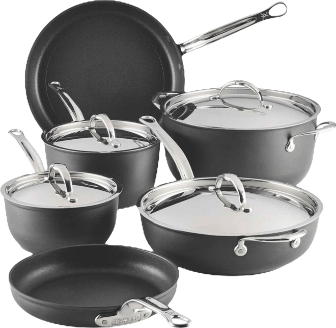 Titum Fusion Nonstick 10-Pc. Cookware Set