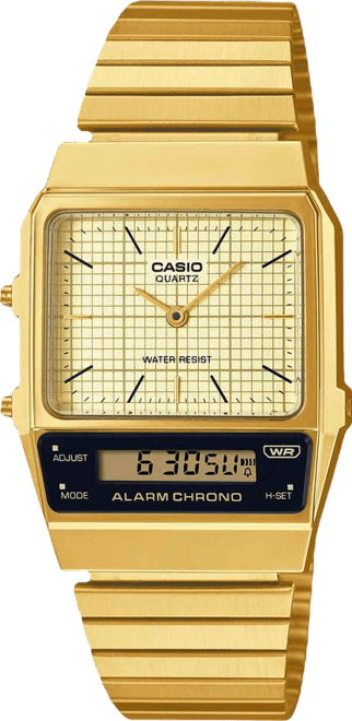 Men's Japanese Quartz Gold-Tone Stainless Steel Watch, 32.1mm