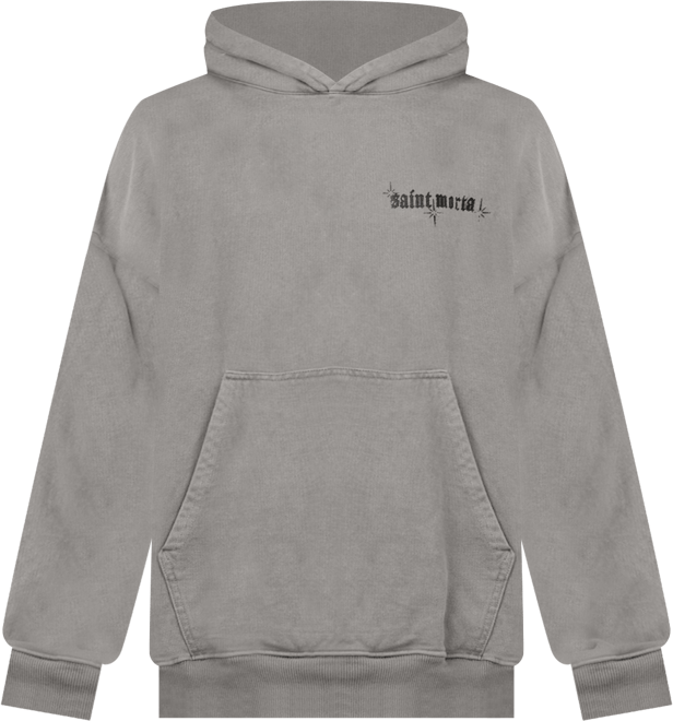 Men's Ethereal Hoodie Washed Charcoal