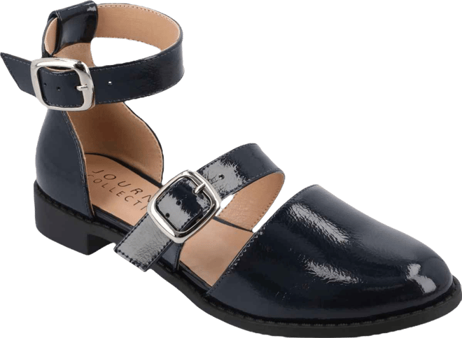 Women's Constance Double Buckle Flats