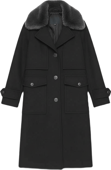 Olpae Sb Wool Twill Women's Coat With Back Vent