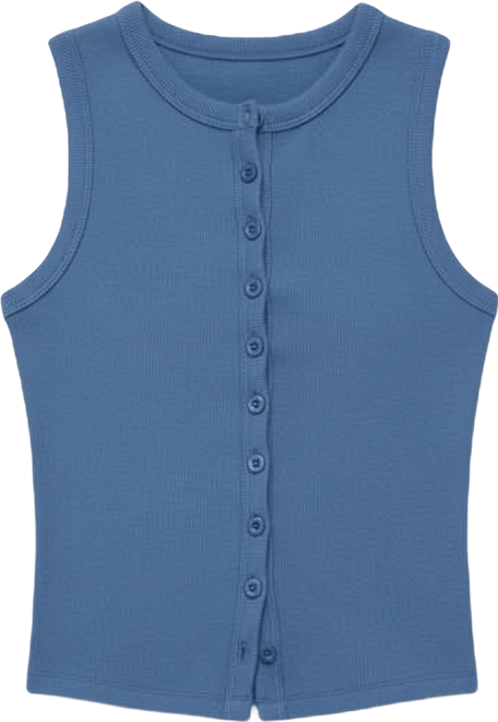 Women's Basel Button Up Tank Top