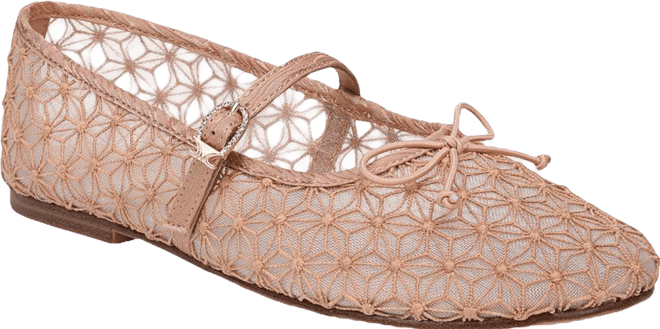 Women's Sofie Mesh Mary-Jane Ballet Flats