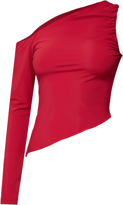 Women's Lucretia Asymmetric Off Shoulder Top