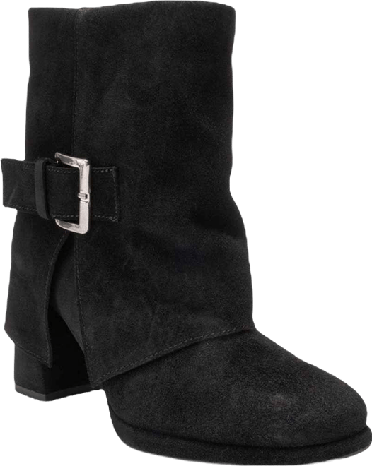 Women's Lore Leather Block Heel Boot