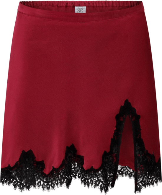 Women's Atelier Collection Silk Slip Skirt