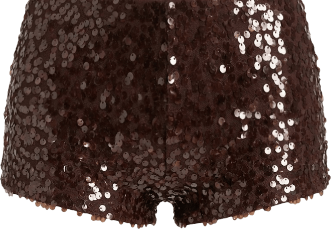 Women's Stajey Sequin Micro Shorts