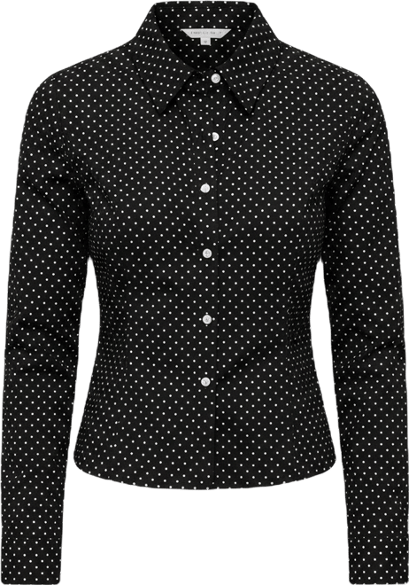 Women's Ilia Polka Dot Button Up Shirt