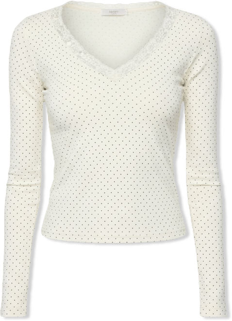 Women's Morah Lacey Polka Dot Top