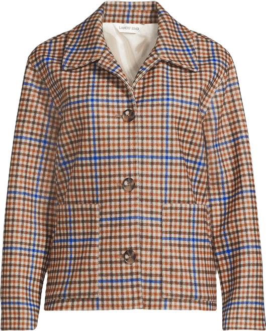 Women's Heritage Brushed Print Shirt Jacket