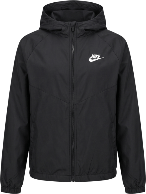Nike Sportswear Windrunner Chamarra Repel con gorro para niños talla grande