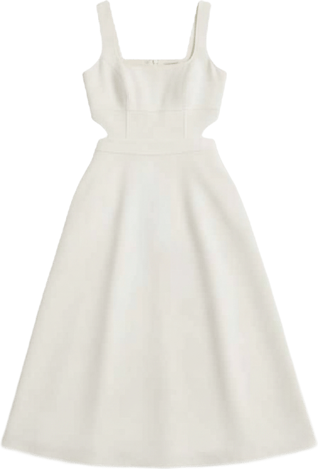 knee length dresses for ladies Sugarlips Women's Willa Floral Dina Pleated Midi Dress - Blue