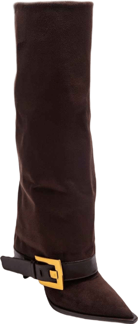 Women's Elva Buckle Strap Knee High Boot