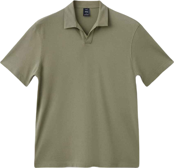 Men's Cotton Pique Polo Shirt