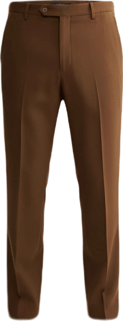 Men's Italian Wool Flannel Suit Pants