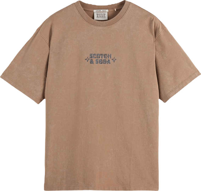 Men's Front Artwork Relaxed Fit T-Shirt