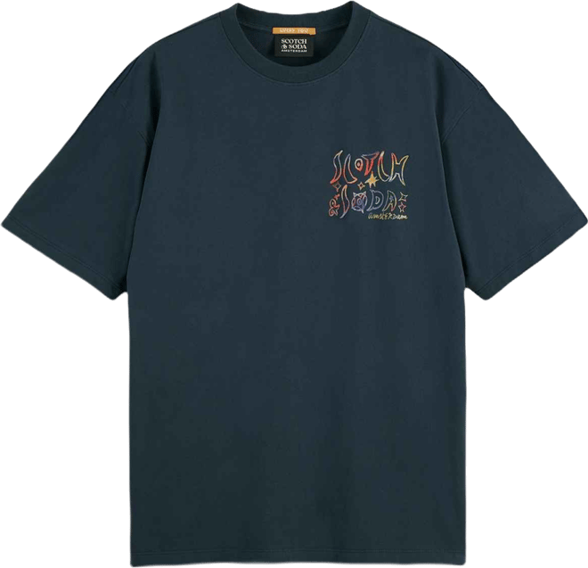 Men's Front and Back Artwork Short-Sleeve T-Shirt