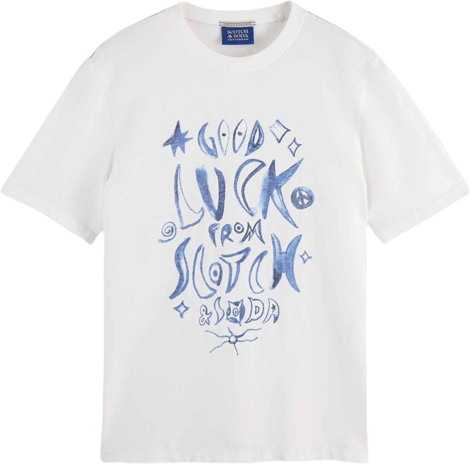 Men's Washed Graphic Regular Fit T-Shirt