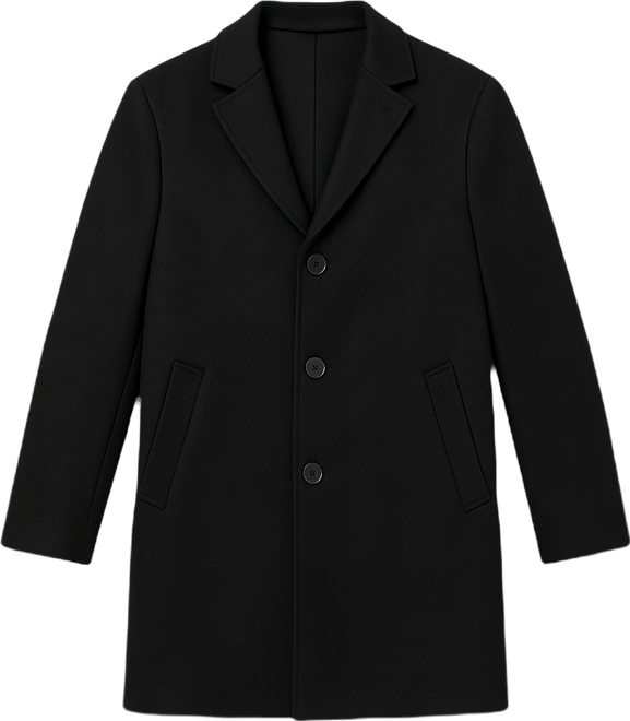 Men's Lightweight Wool Coat