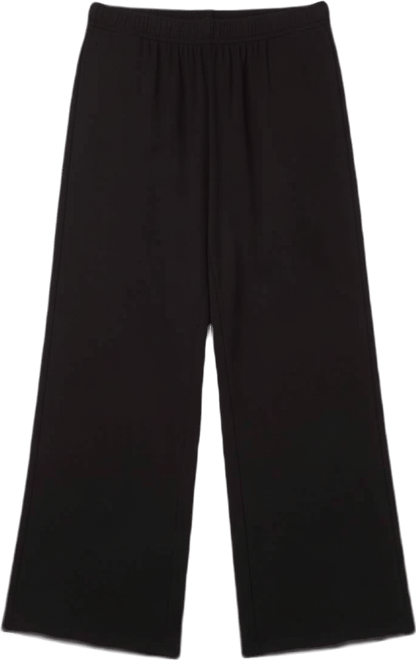 Plus Size Solid Pull-On Wide-Leg Pants