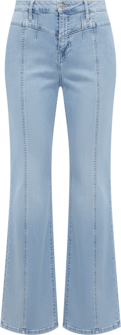 Women's Libre Front-Seam Wide-Leg Jeans
