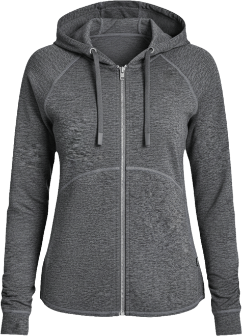 Women's Full-Zip Long-Sleeve Hoodie