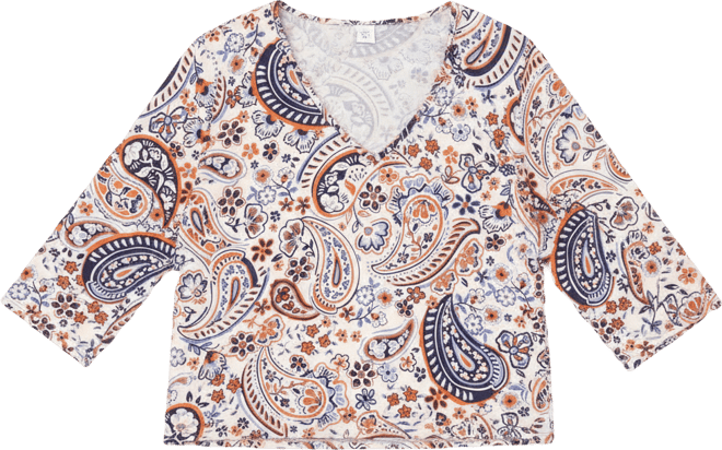 Plus Size V-Neck Top