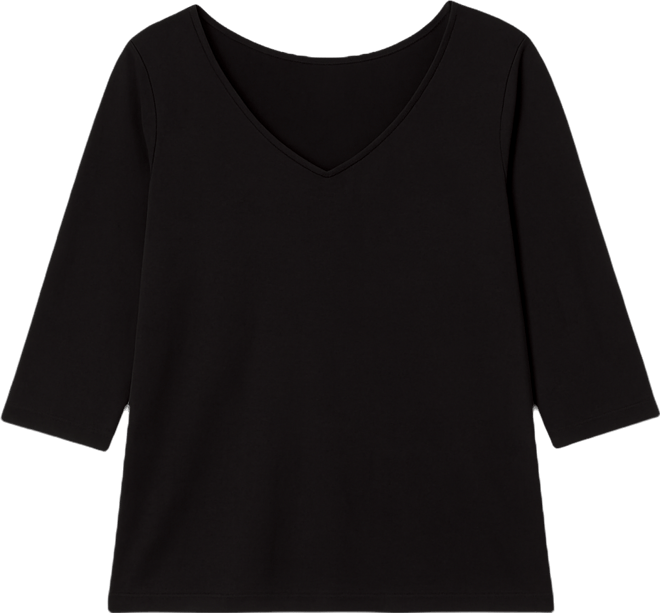 Plus Size V-Neck Top