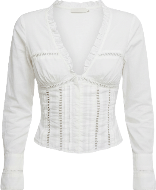 Women's Frankie V-Neck Corset Top