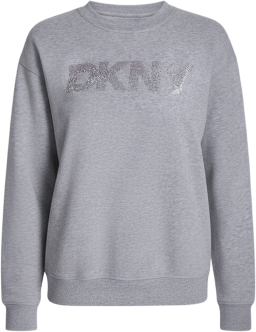 Women's Nolita Rhinestone Logo Crewneck Sweatshirt