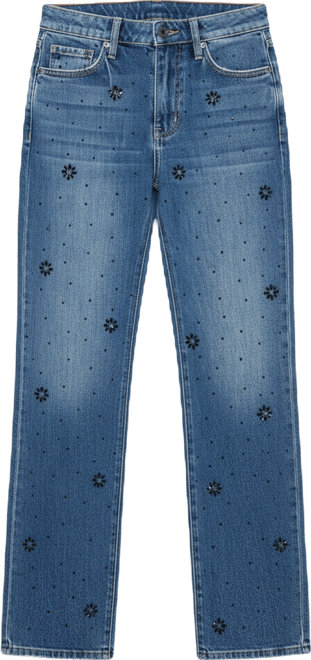 Women's High Rise Straight Jeans