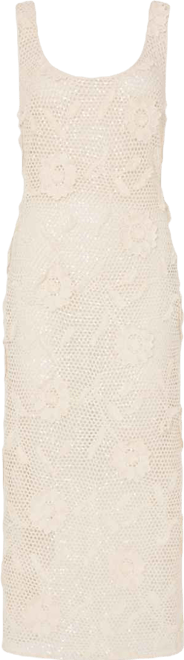 white christmas dresses Black Crochet Cover-Up: Sexy Deep V-Neck Dress for Spring and Summer –  Canary Houze main image 1