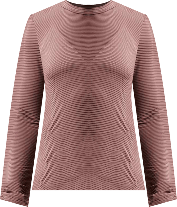 Nike Sportswear Playera de manga larga transparente ajustada para mujer