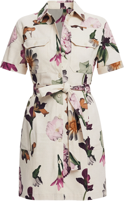 Women's Utility shirt dress
