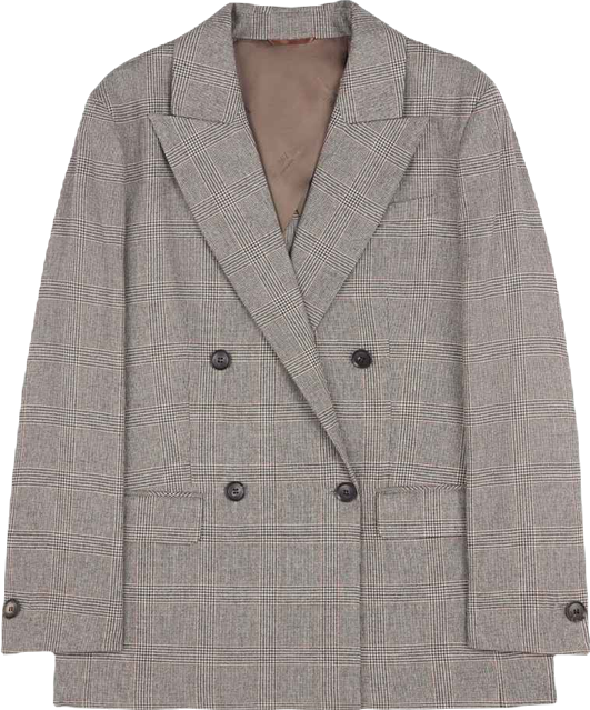 Women's Double-Breasted Cashmere Blazer